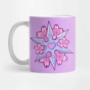 Sakura Shuriken Mug